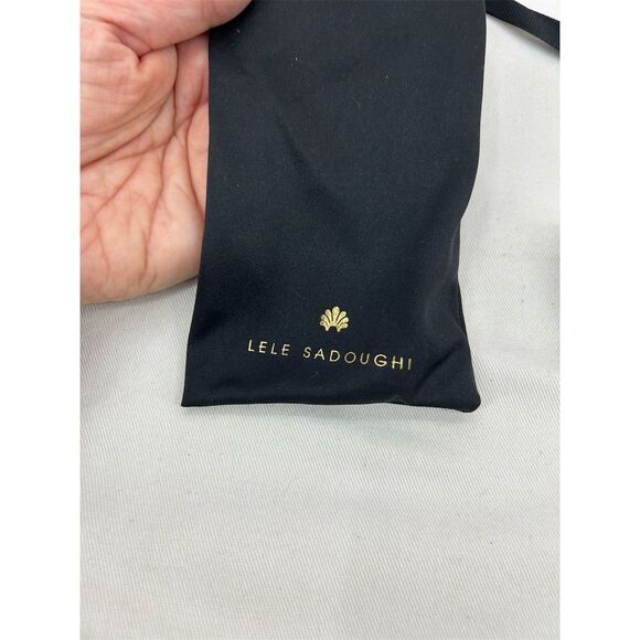 Lele Sadoughi Women's Square Sunglasses Brown Tortoise Shell - Picture 8 of 9